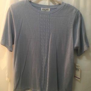 Alfred Dunner Women’s Small Short Sleeve Blouse